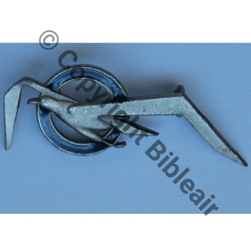 33.2  1960.87 A1073 ER.2.33 SAVOIE SAL.6 STRASBOURG  DrP sur aile a gauche 2Anneaux Guilloche ondule Email SNH Src.JM.CONIGLIO 15Eur08.09 